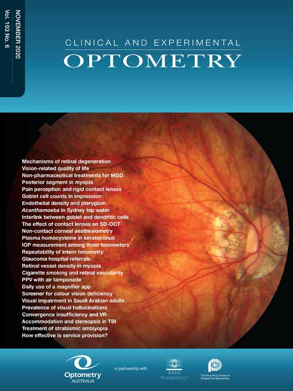 Association between conjunctival goblet cells and corneal resident dendritic cell density changes in new contact lens wearers