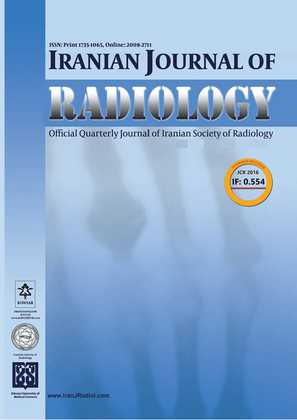 Quantitative Evaluation of Iranian Radiology Papers and Its Comparison with Selected Countries