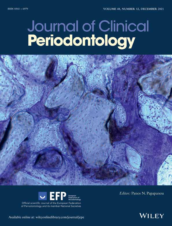 One‐year outcomes of dental implants with a hybrid surface macro‐design placed in patients with history of periodontitis. A randomized clinical trial