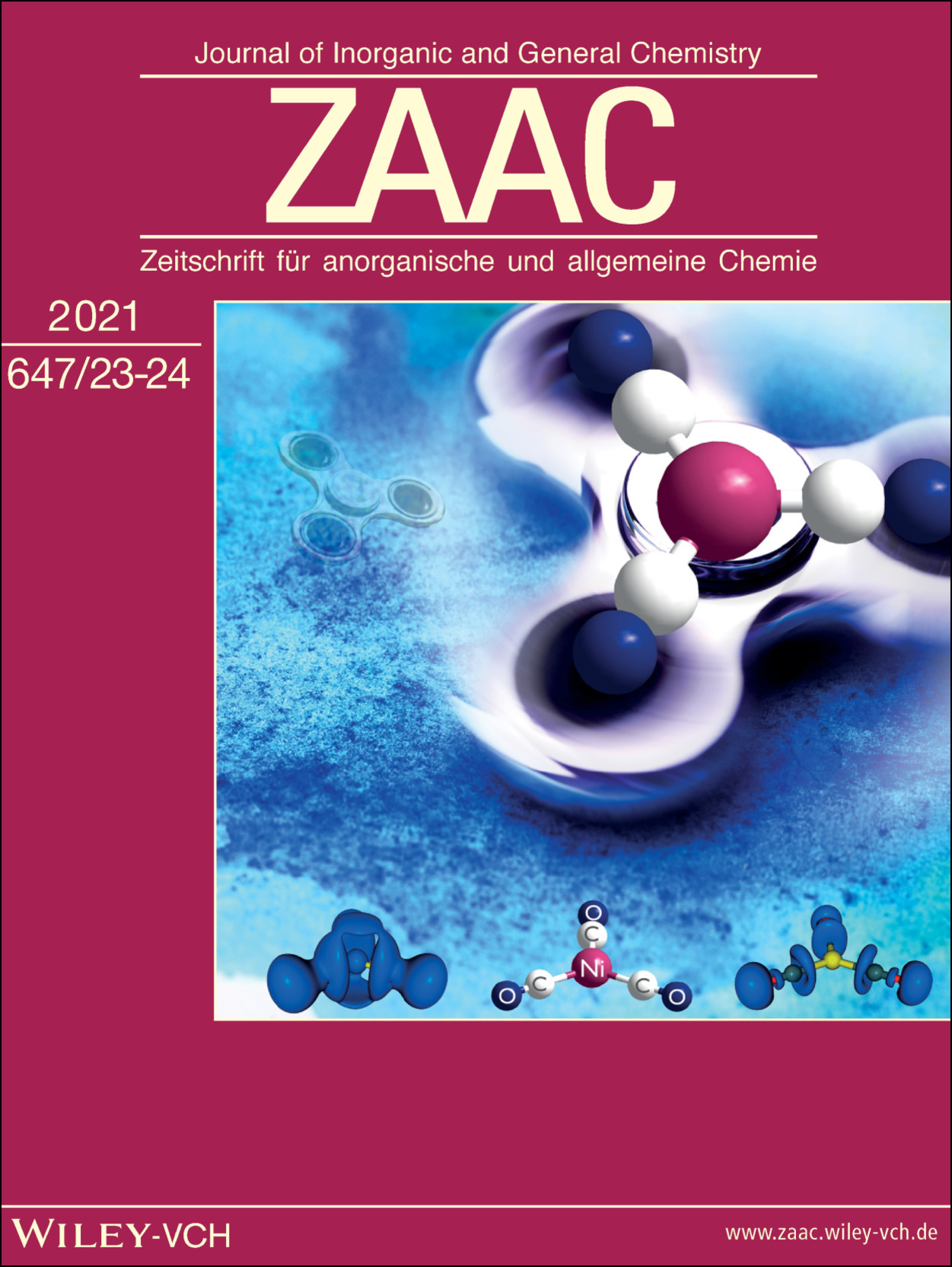 Front Cover: (Z. Anorg. Allg. Chem. 23‐24/2021)
