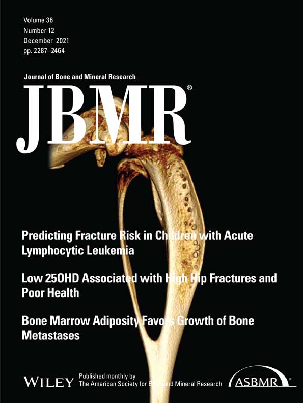 Journal of Bone and Mineral Research: Volume 36, Number 12, December 2021