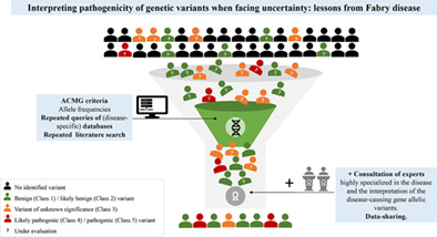 Challenging the Traditional Approach for Interpreting Genetic Variants: Lessons from Fabry Disease