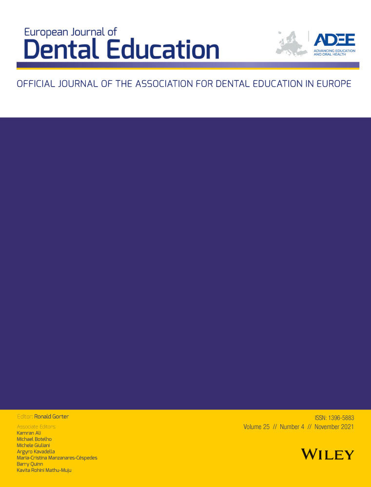 Training in radiographic caries detection and staging using an interactive tool