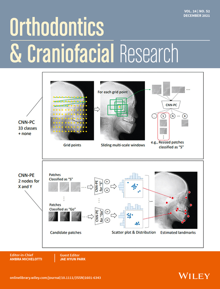Determination of growth and development periods in orthodontics with artificial neural network