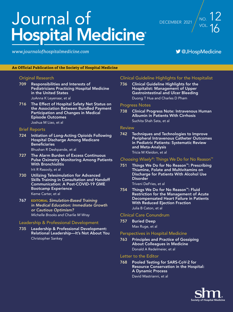 Utilizing Telesimulation for Advanced Skills Training in Consultation and Handoff Communication: A Post‐COVID‐19 GME Bootcamp Experience