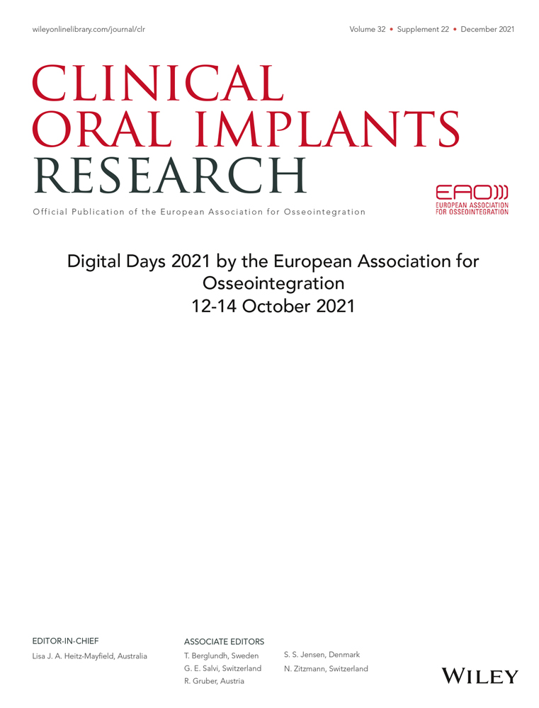 EAO‐454 / OC‐PIB‐008 | Re‐osseointegration after electrolytic cleaning and GBR of peri‐implantitis in humans