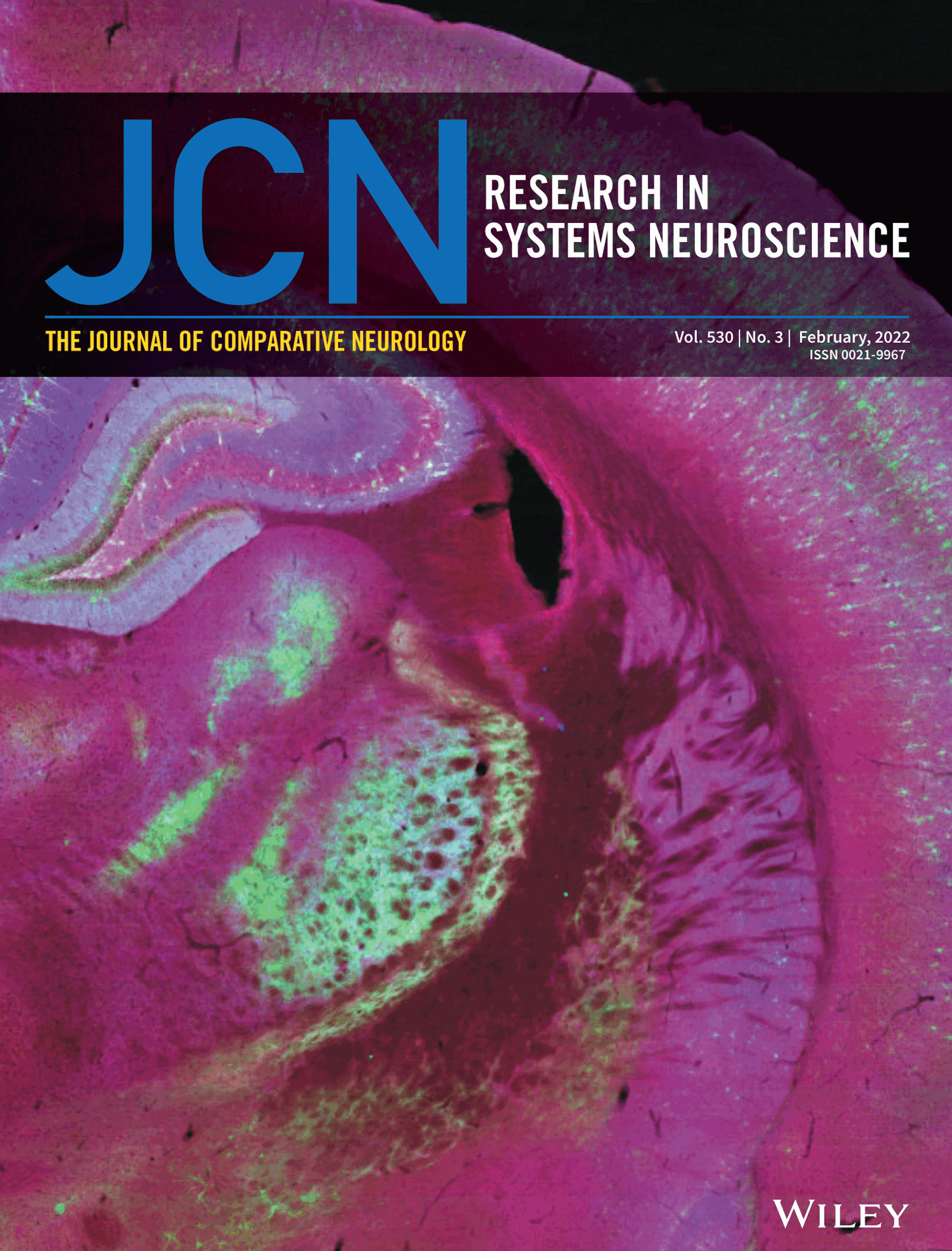 Cover Image, Volume 530, Issue 3