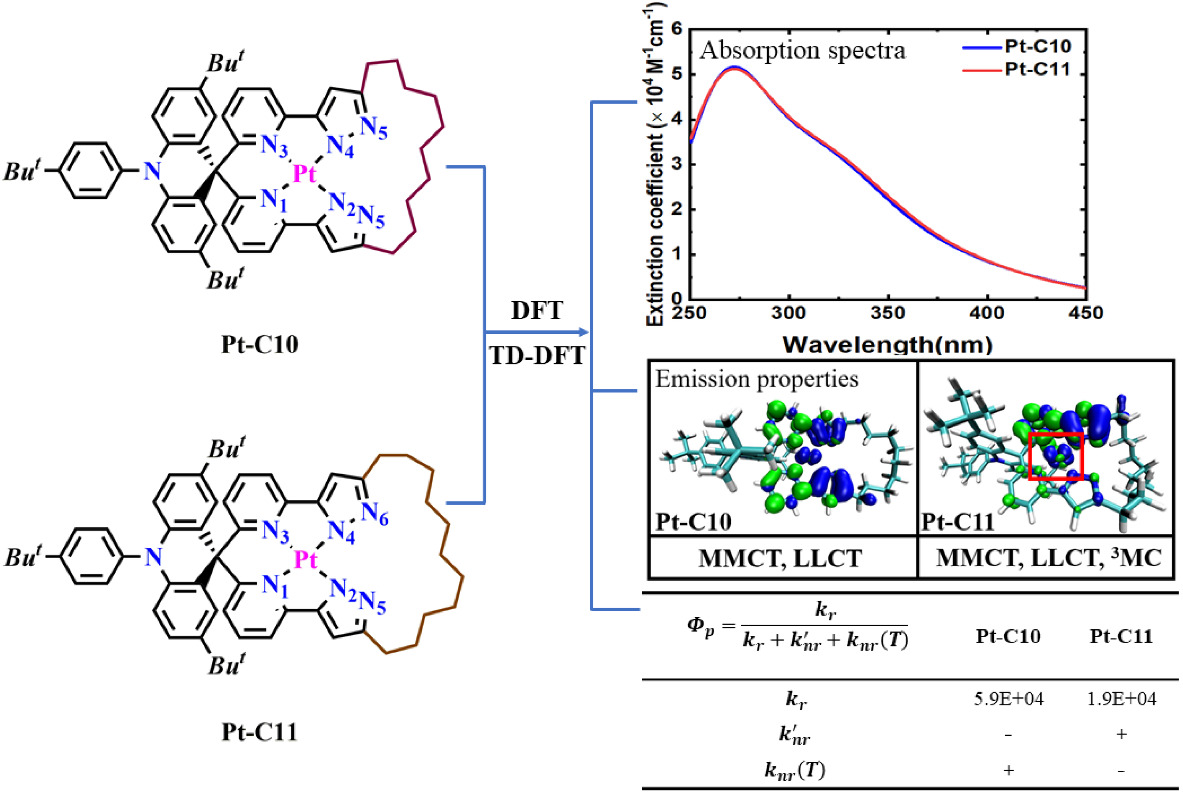 A promising strategy for increasing phosphorescent quantum yield: The ligand 10‐cyclic chelate of the tetradentate Pt(II) complex