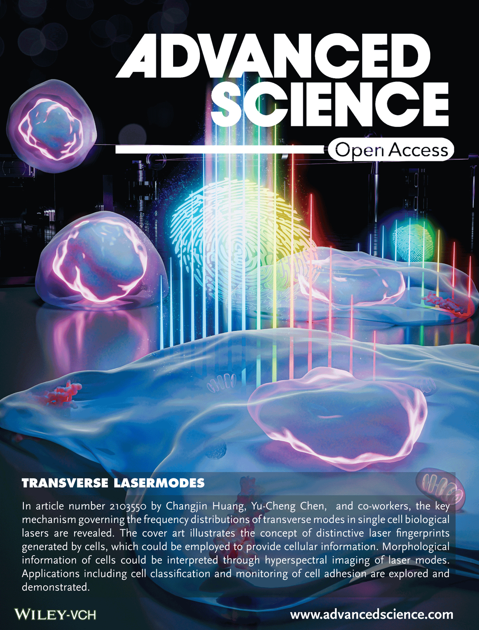Cellular Features Revealed by Transverse Laser Modes in Frequency Domain (Adv. Sci. 1/2022)