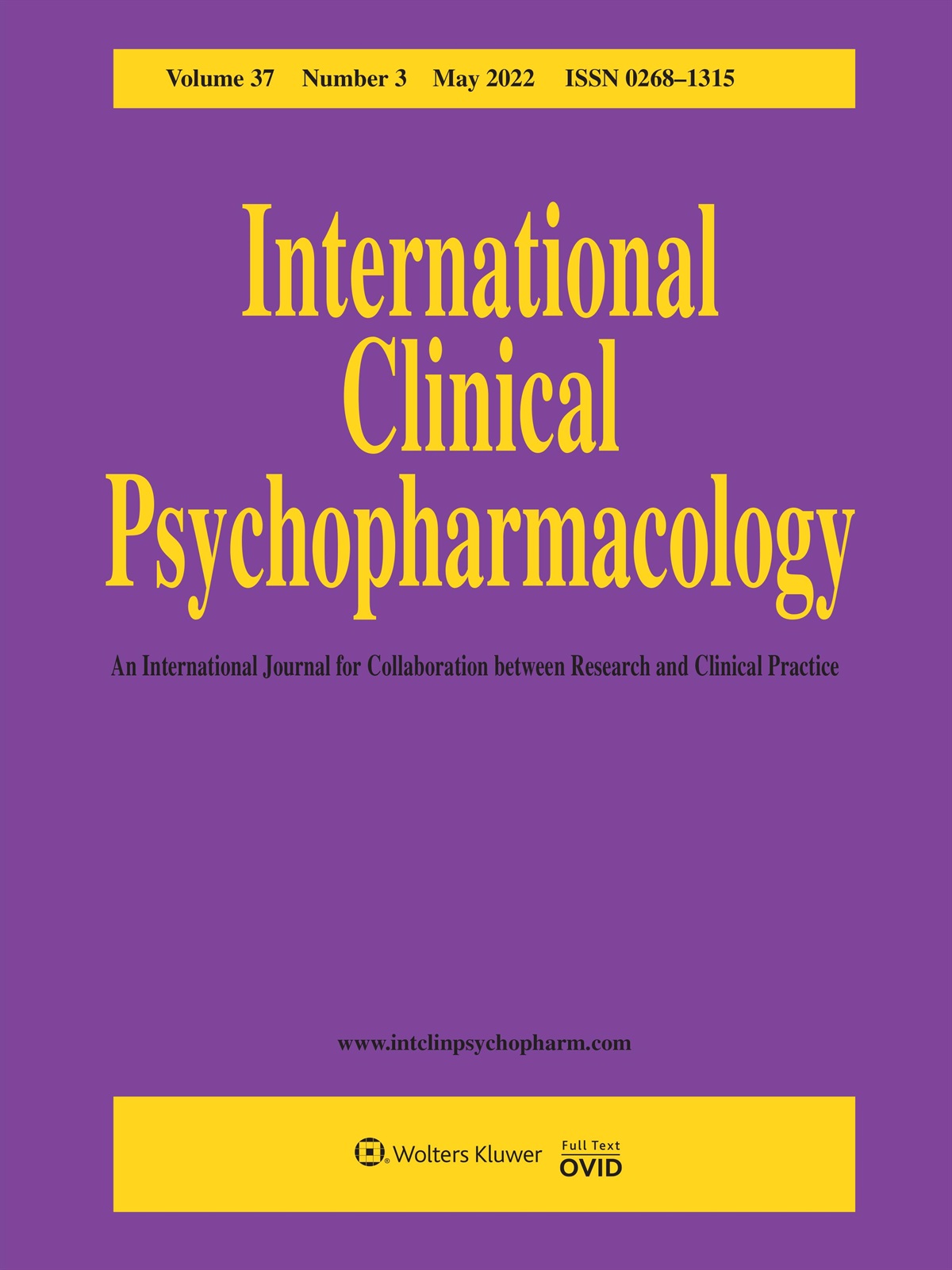 Psychopharmacology: past, present and future