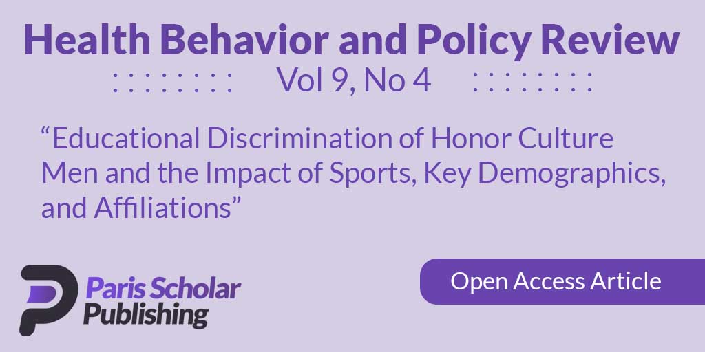 Educational Discrimination of Honor Culture Men and the Impact of Sports, Key Demographics, and Affiliations