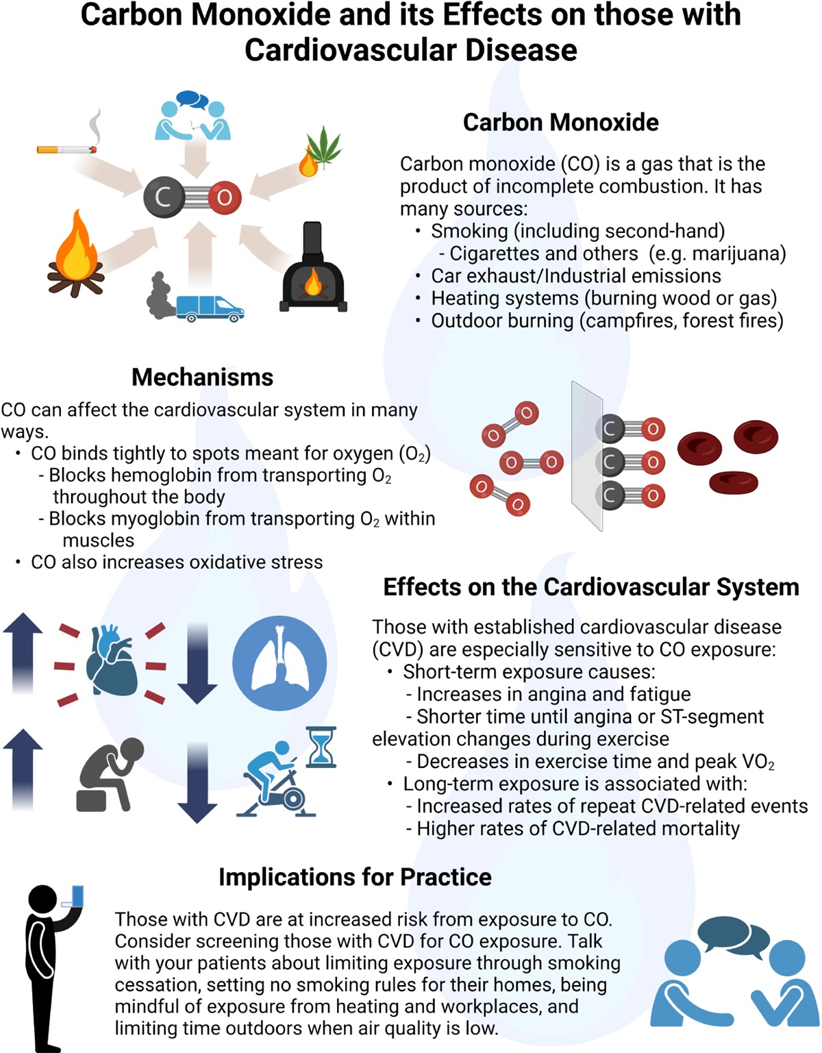 Carbon Monoxide and Its Effects on Those With Cardiovascular Disease