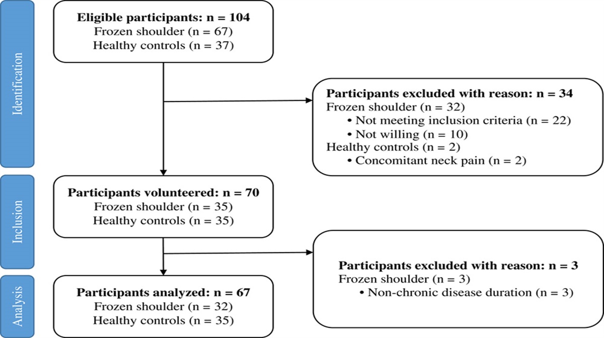 Autonomic Nervous System Function and Central Pain Processing in People With Frozen Shoulder: A Case-control Study
