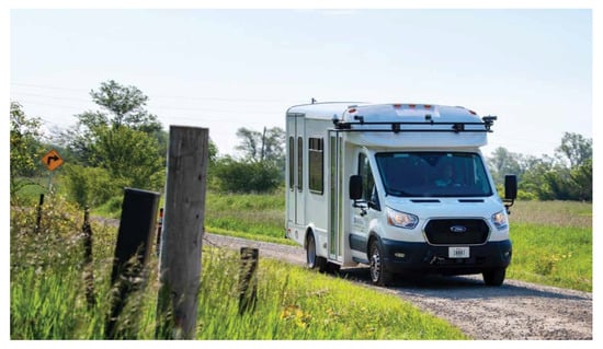 Geriatrics, Vol. 7, Pages 140: Autonomous Shuttle Operating on Highways and Gravel Roads in Rural America: A Demonstration Study