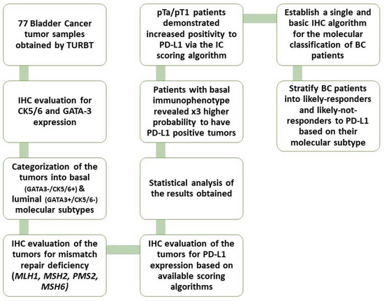 Cancers, Vol. 15, Pages 188: Immunohistochemical Study of Bladder Cancer Molecular Subtypes and Their Association with PD-L1 Expression