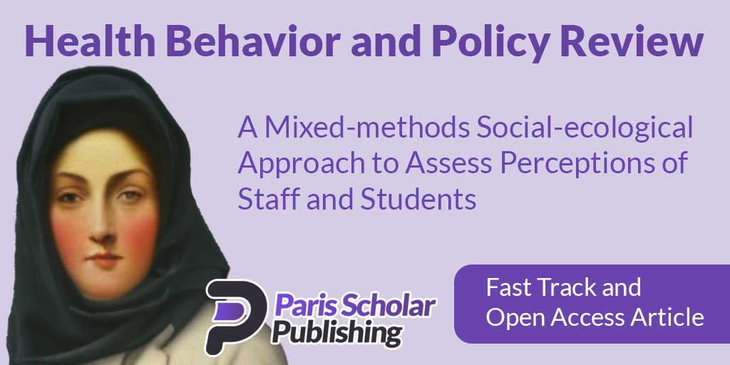 A Mixed-methods Social-ecological Approach to Assess Perceptions of Staff and Students
