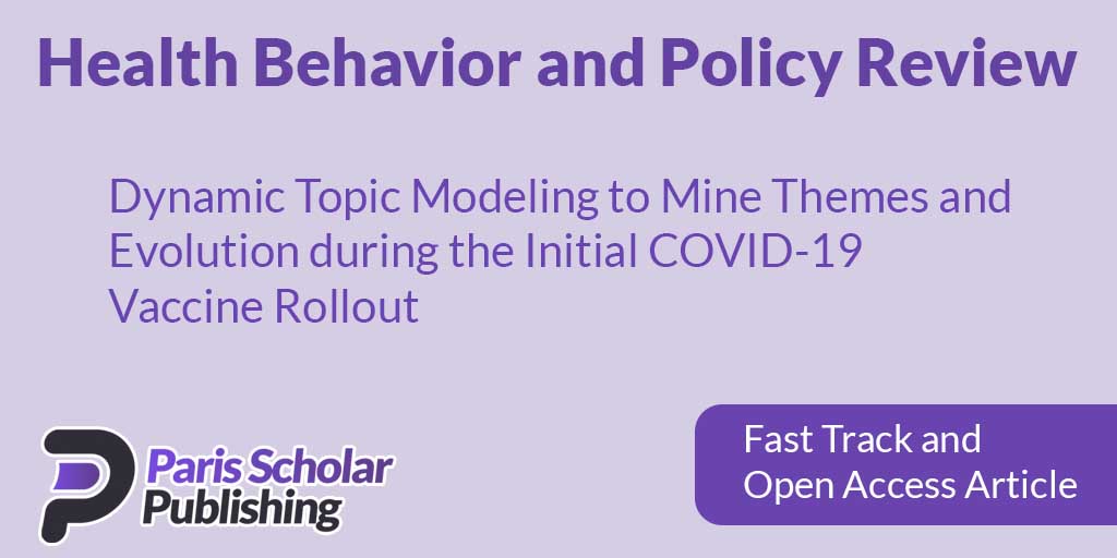 Dynamic Topic Modeling to Mine Themes and Evolution during the Initial COVID-19 Vaccine Rollout
