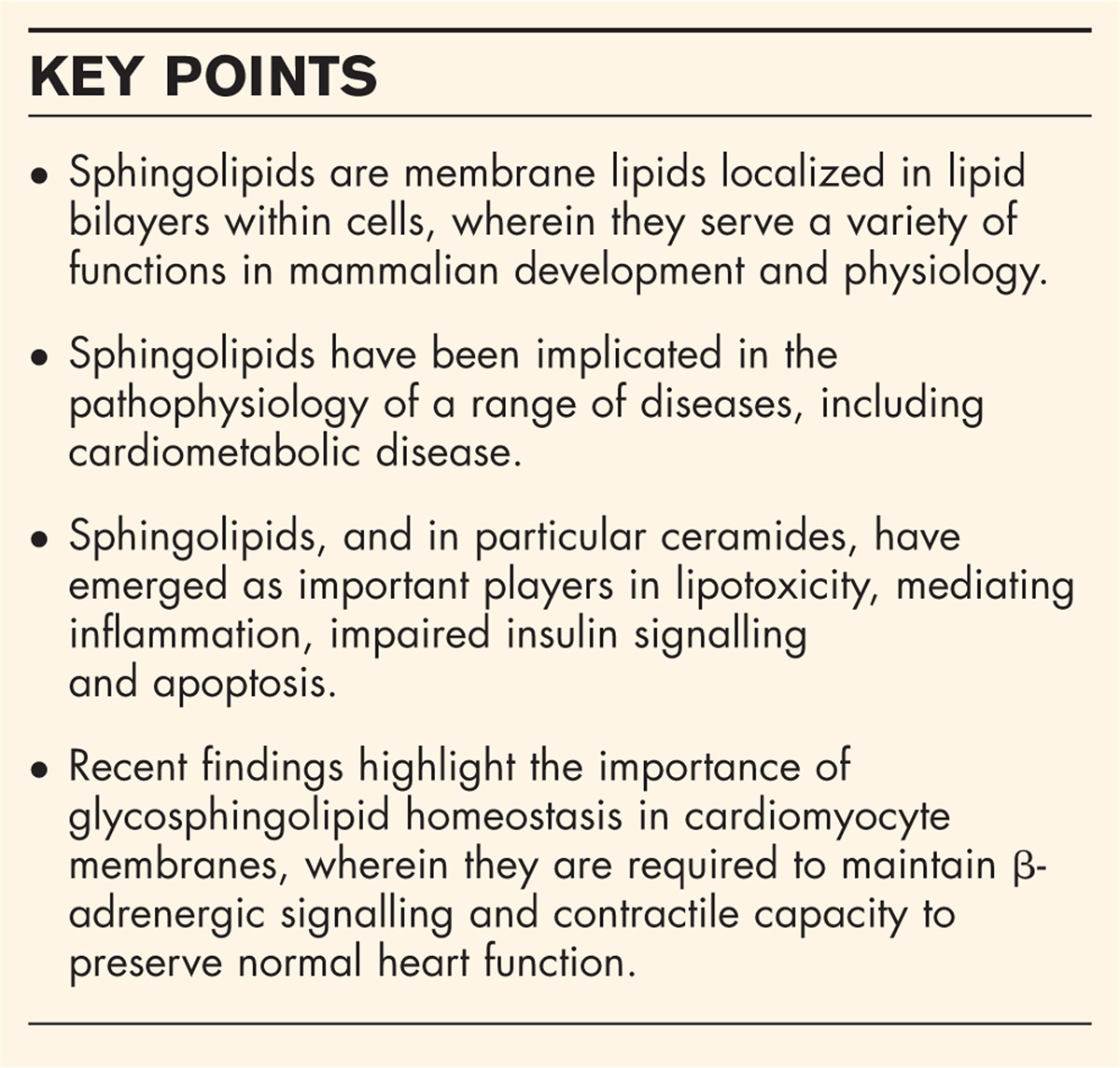 Cardiomyocytes, sphingolipids and cardio myotoxicity