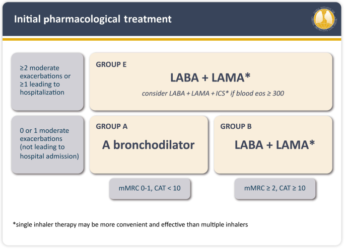 Rational use of inhaled corticosteroids for the treatment of COPD