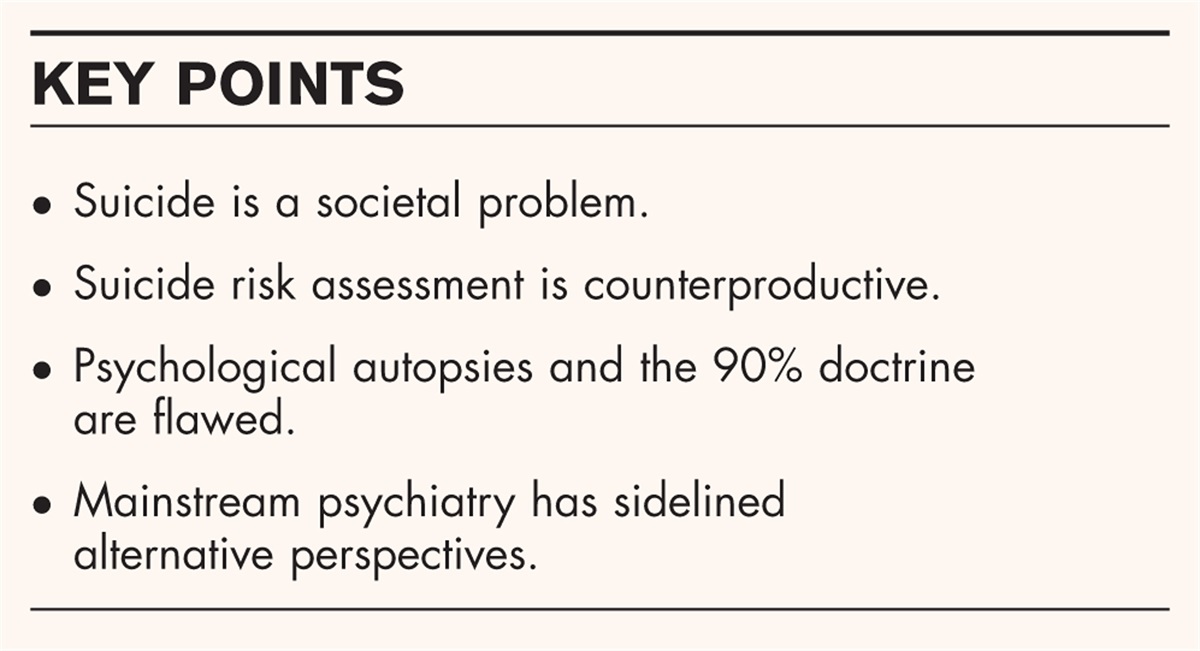 Is suicide a mental health, public health or societal problem?