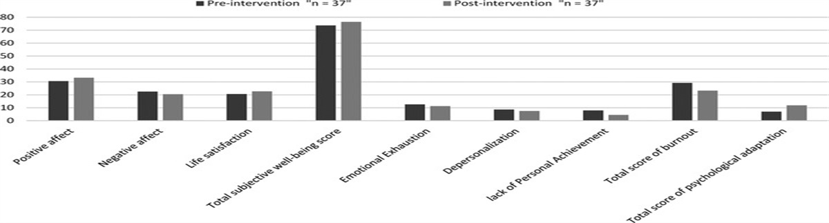 Effect of an Online Mindfulness-Based Stress Reduction Intervention on Postpandemic Era Nurses' Subjective Well-being, Job Burnout, and Psychological Adaptation
