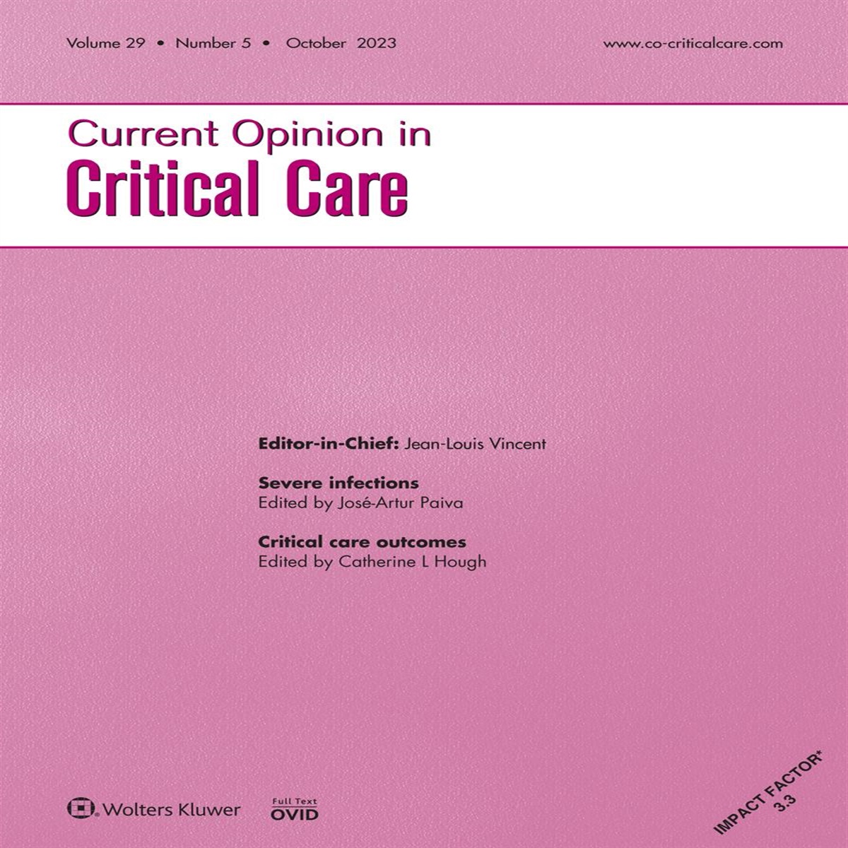 Infections in the critically ill patient: new challenges of an old problem