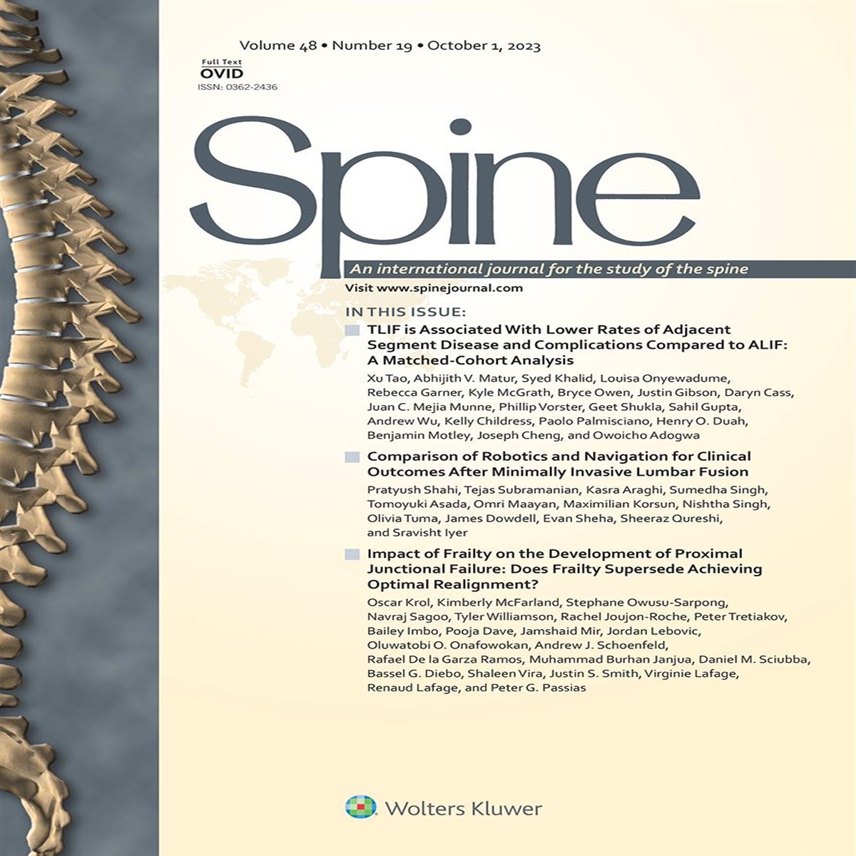 Comparing the Accuracy of Seven Scoring Systems in Predicting Survival of Lung Cancer Patients With Spinal Metastases: An External Validation From Two Centers: Erratum