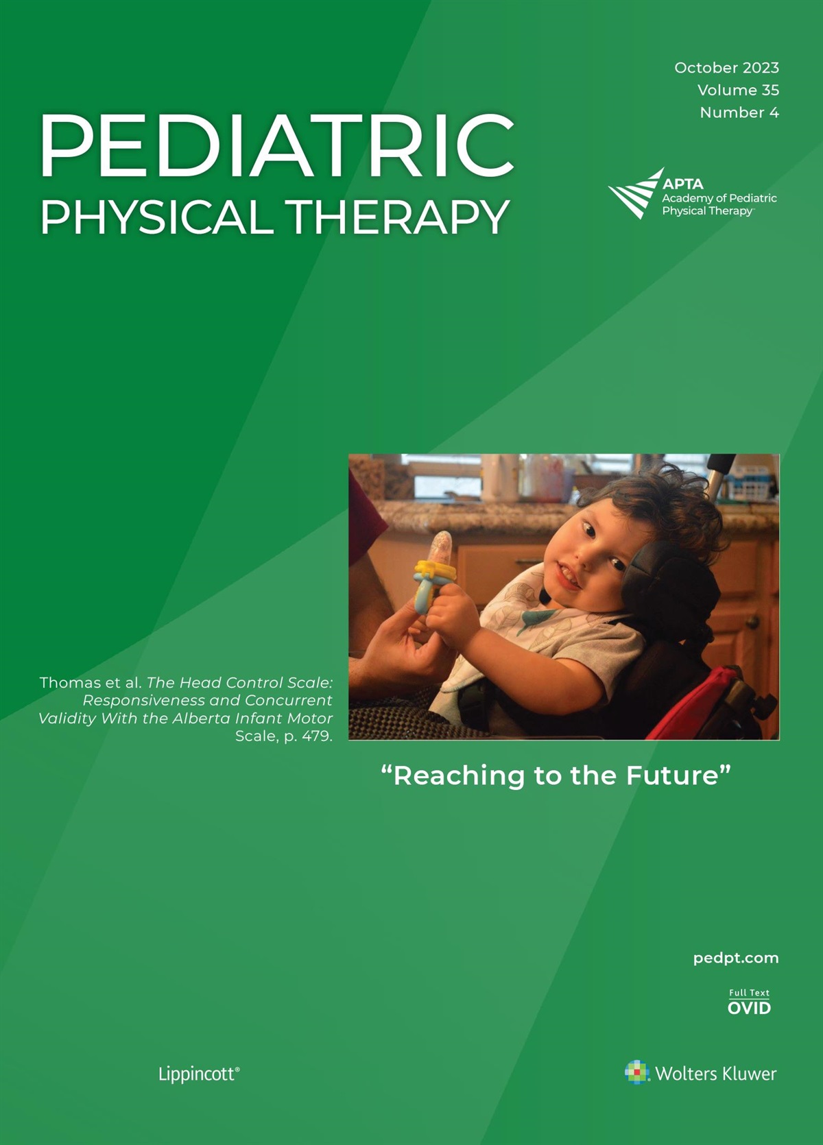 Abstracts of Platform Presentations for the Academy of Pediatric Physical Therapy Annual Conference 2023
