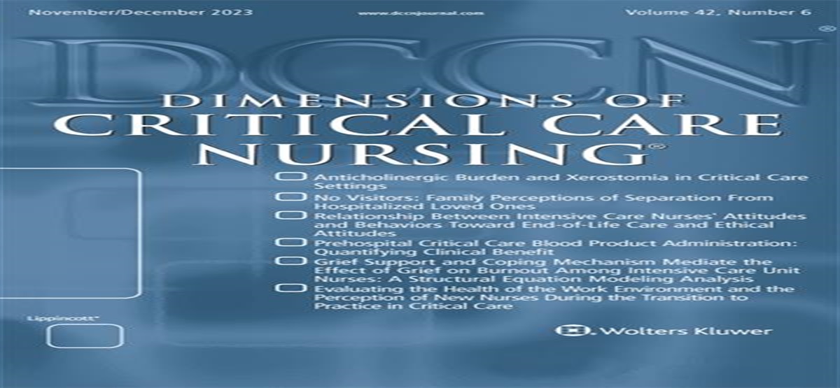 Grief Support and Coping Mechanism Mediate the Effect of Grief on Burnout Among Intensive Care Unit Nurses: A Structural Equation Modeling Analysis