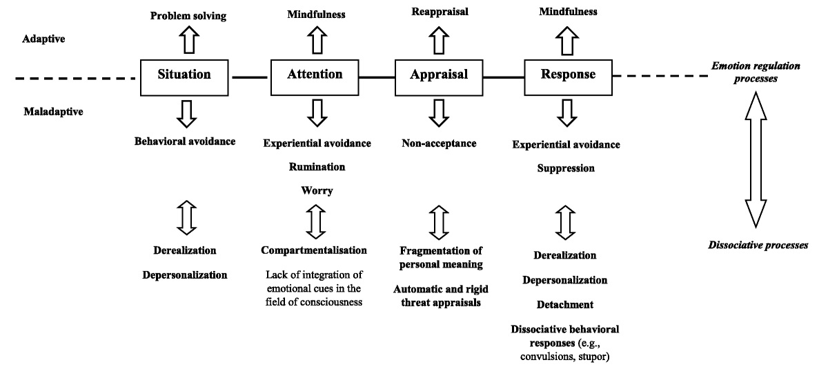 Dissociative Dimensions and Their Implications for Emotional Dysregulation Underlying Borderline Personality Disorder Features