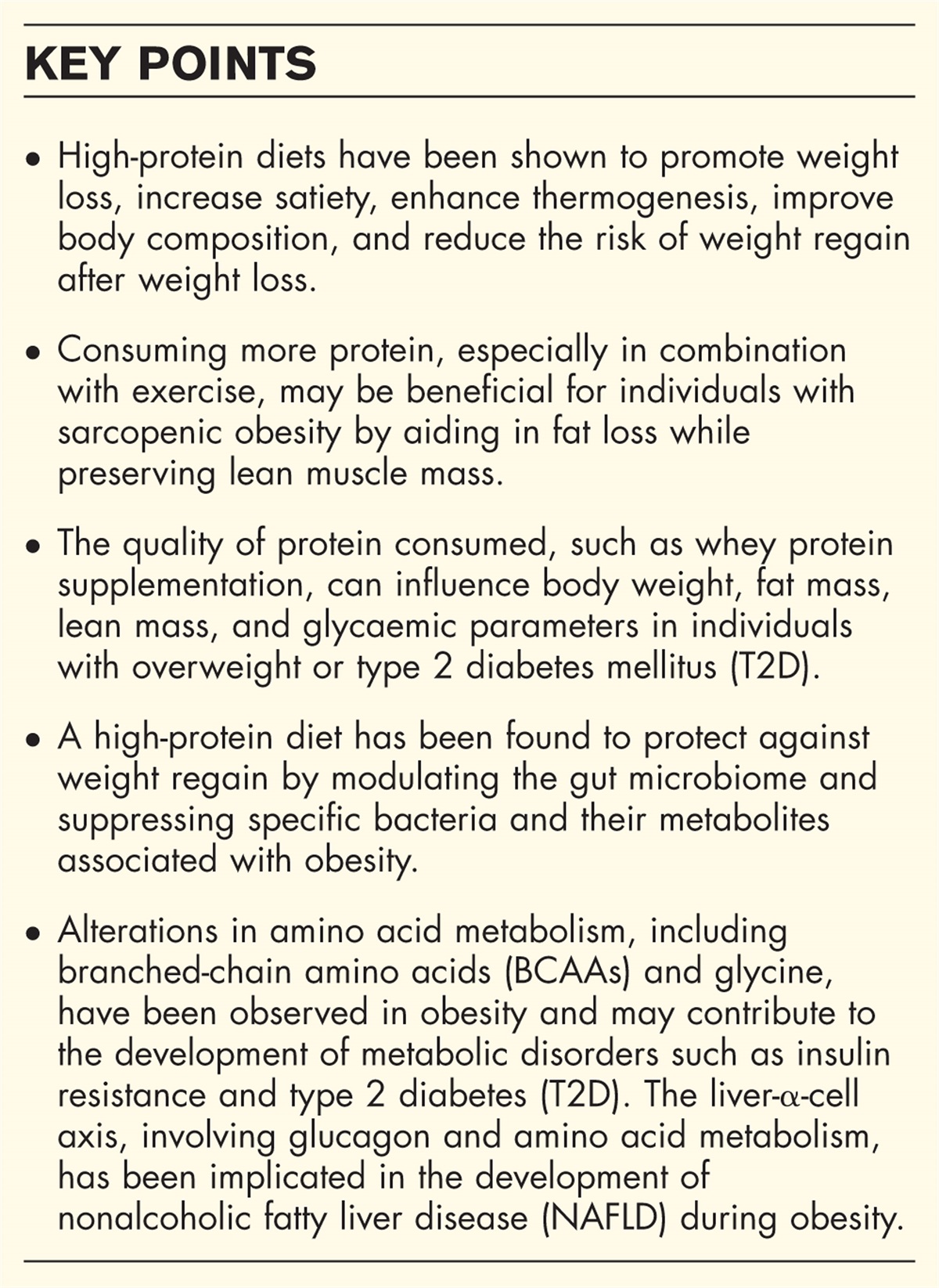 Protein and amino acids in obesity: friends or foes?