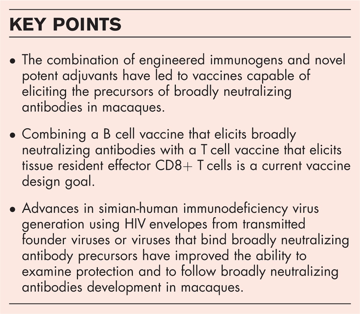 Guiding HIV-1 vaccine development with preclinical nonhuman primate research