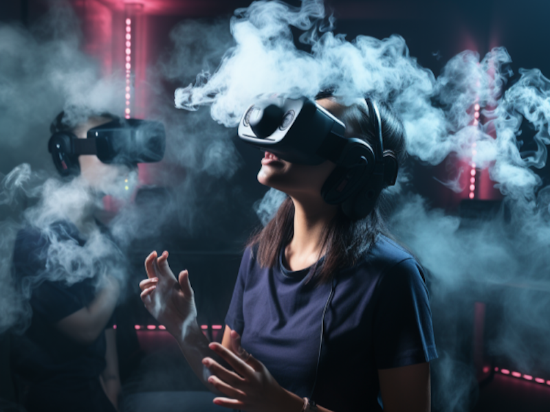 Social Presence, Negative Emotions, and Self-Protective Behavioral Intentions of Nonsmokers in Response to Secondhand Smoking in Virtual Reality: Quasi-Experimental Design