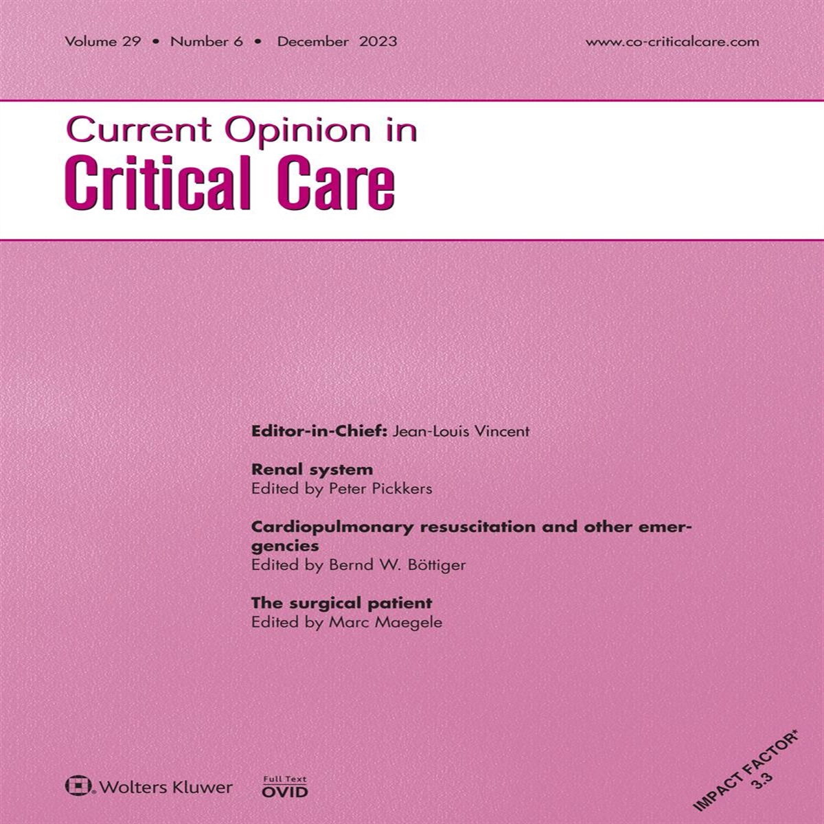 Editorial: Acute trauma management in a changing environment