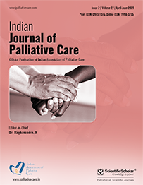 Effectivity of Palliative Care Bundle on Advanced Gallbladder Cancer: A Randomised Controlled Trial