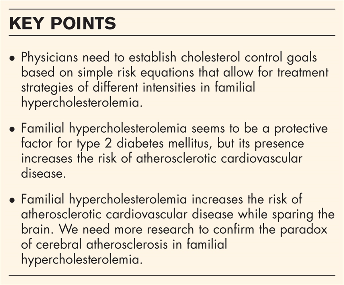 Predictors of cardiovascular risk in familial hypercholesterolemia
