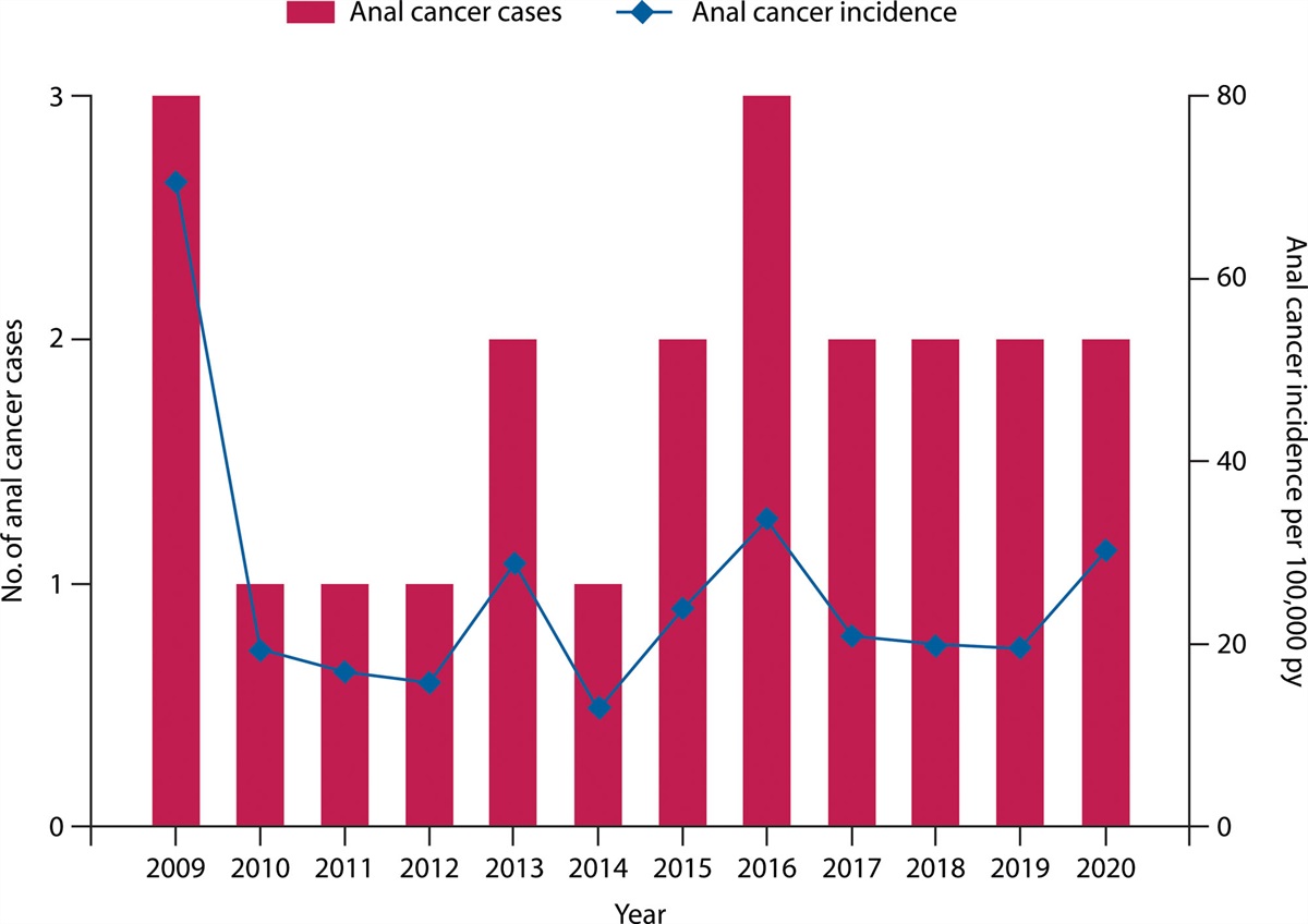 Incidence of Anal Cancer and Related Risk Factors in HIV-Infected Patients Enrolled in the National Prospective Spanish Cohort CoRIS