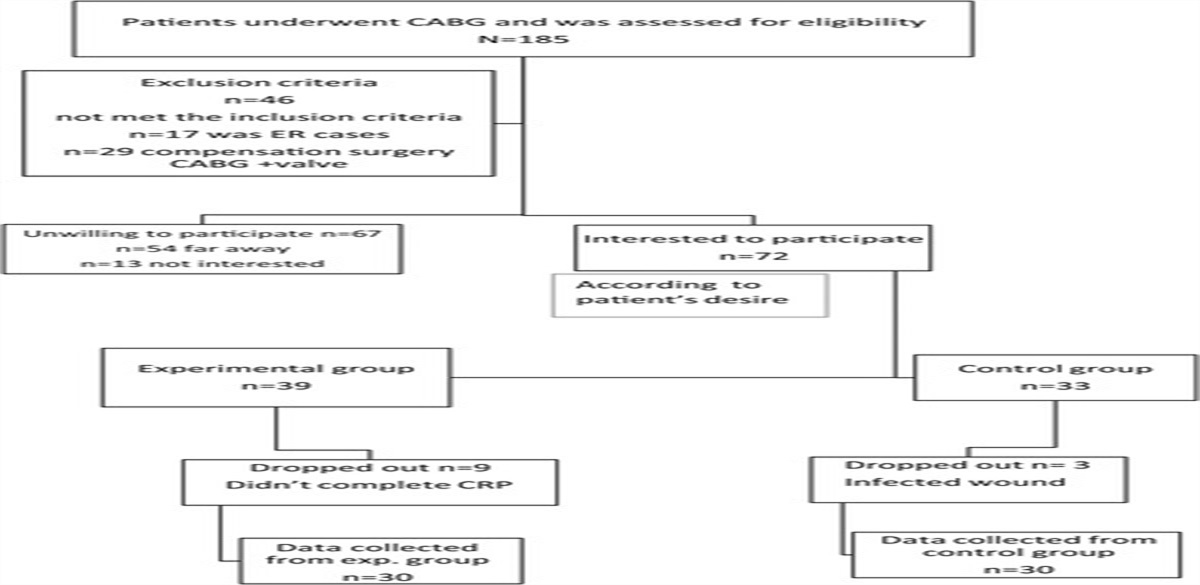 Cardiac Rehabilitation Program Effect on Health-Related Quality of Life Among Patients With Coronary Artery Bypass Grafts