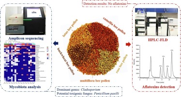 Determination of mycobiota and aflatoxin contamination in commercial bee pollen from eight provinces and one autonomous region of China